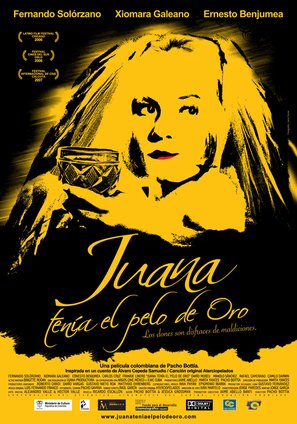 Juana ten&iacute;a el pelo de oro - Colombian Movie Poster (thumbnail)