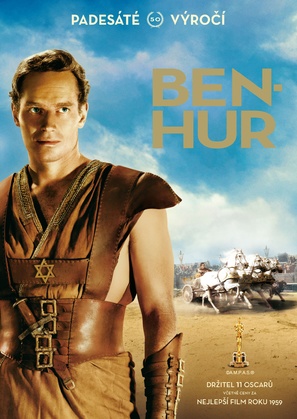Ben-Hur - Czech DVD movie cover (thumbnail)