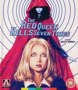 La dama rossa uccide sette volte - British Blu-Ray movie cover (thumbnail)