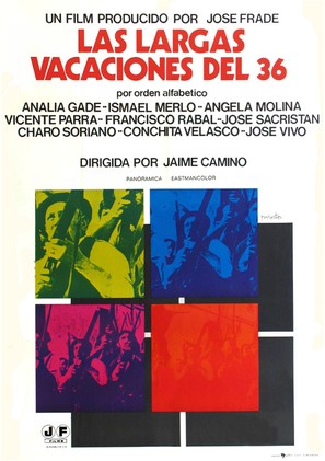 Las largas vacaciones del 36 - Spanish Movie Poster (thumbnail)