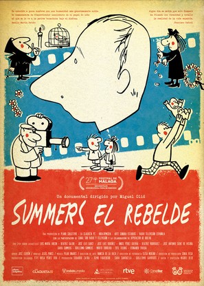 Summers, el rebelde - Spanish Movie Poster (thumbnail)