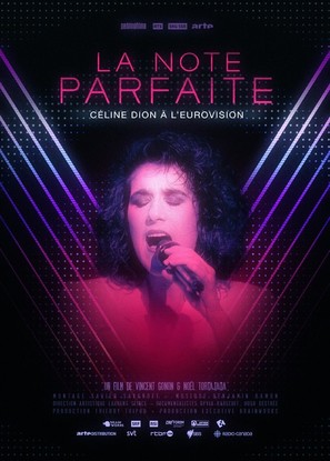 La note parfaite C&eacute;line Dion &agrave; l&#039;Eurovision - French Movie Poster (thumbnail)