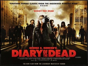 Diary of the Dead - British Movie Poster (thumbnail)