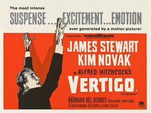 Vertigo - British Movie Poster (thumbnail)