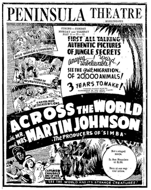 Across the World with Mr. And Mrs. Martin Johnson - Movie Poster (thumbnail)