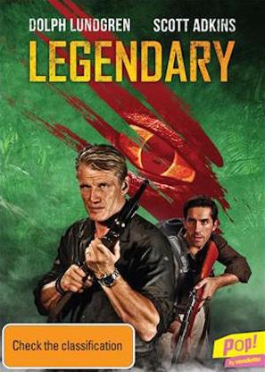 Legendary: Tomb of the Dragon - Australian DVD movie cover (thumbnail)