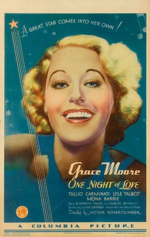 One Night of Love - Movie Poster (thumbnail)