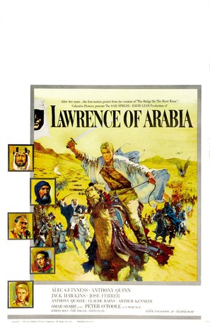 Lawrence of Arabia - Movie Poster (thumbnail)