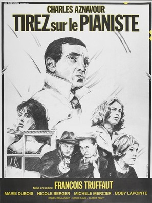 Tirez sur le pianiste - French Movie Poster (thumbnail)