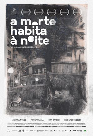 A Morte Habita &agrave; Noite - Brazilian Movie Poster (thumbnail)