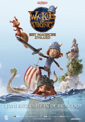 Vic the Viking and the Magic Sword - Dutch Movie Poster (thumbnail)