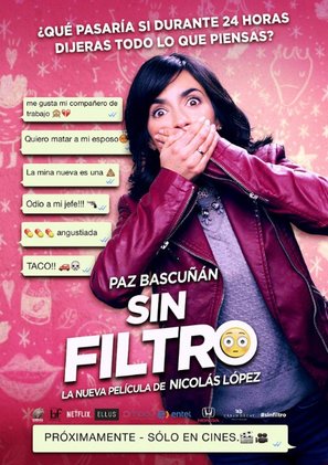 Sin Filtro - Chilean Movie Poster (thumbnail)