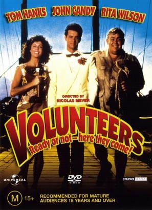 Volunteers - Australian DVD movie cover (thumbnail)
