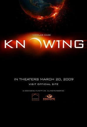 Knowing - Movie Poster (thumbnail)