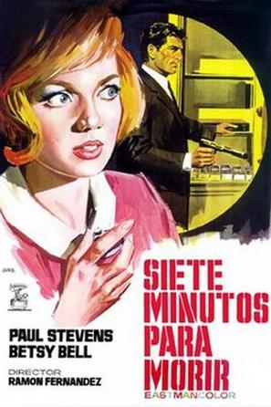 Siete minutos para morir - Spanish Movie Poster (thumbnail)