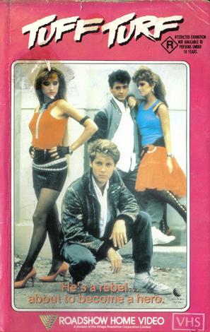 Tuff Turf - Australian VHS movie cover (thumbnail)