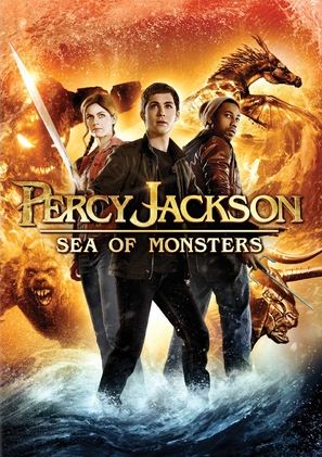 Percy Jackson: Sea of Monsters - DVD movie cover (thumbnail)