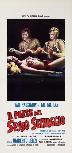 Il paese del sesso selvaggio - Italian Movie Poster (thumbnail)