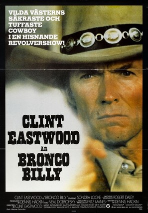 Bronco Billy - Swedish Movie Poster (thumbnail)