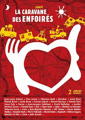 La caravane des enfoir&eacute;s - French DVD movie cover (thumbnail)