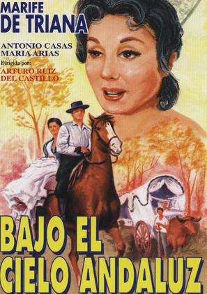 Bajo el cielo andaluz - Spanish Movie Poster (thumbnail)