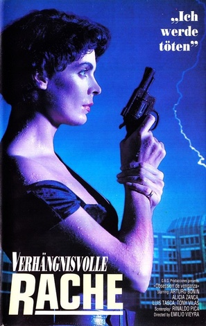 Obsesi&oacute;n de venganza - German VHS movie cover (thumbnail)