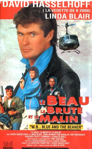W.B., Blue and the Bean - French VHS movie cover (thumbnail)