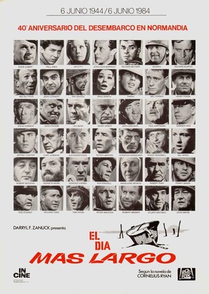 The Longest Day - Spanish Movie Poster (thumbnail)
