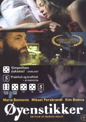 &Oslash;yenstikker - Norwegian DVD movie cover (thumbnail)