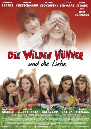 Wilden H&uuml;hner und die Liebe, Die - German Movie Poster (thumbnail)
