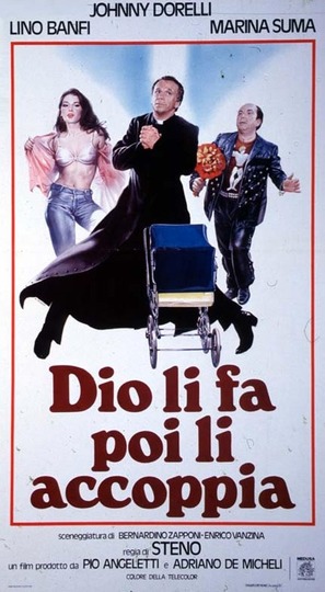 Dio li fa e poi li accoppia - Italian Movie Poster (thumbnail)