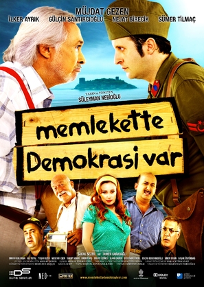 Memlekette demokrasi var - Turkish Movie Poster (thumbnail)