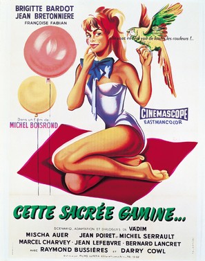 Cette sacr&eacute;e gamine - French Movie Poster (thumbnail)