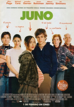 Juno - Spanish Movie Poster (thumbnail)