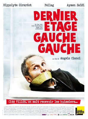Dernier &eacute;tage gauche gauche - French Movie Poster (thumbnail)