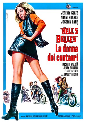 Hell&#039;s Belles - Italian Movie Poster (thumbnail)