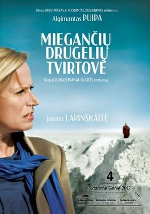 Mieganciu drugeliu tvirtove - Lithuanian Movie Poster (thumbnail)