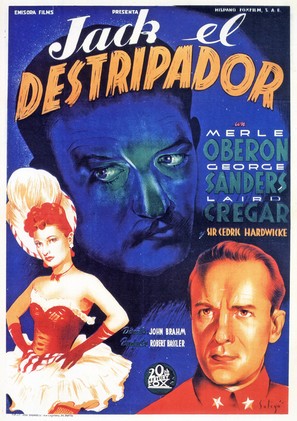 The Lodger - Spanish Movie Poster (thumbnail)