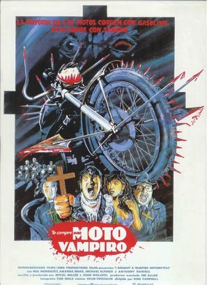 I Bought a Vampire Motorcycle - Spanish Movie Poster (thumbnail)