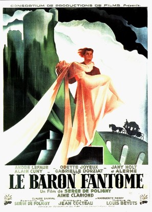 Le baron fant&ocirc;me - French Movie Poster (thumbnail)