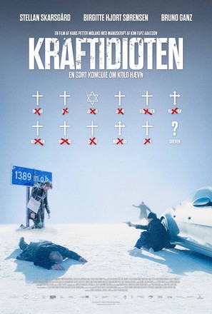 Kraftidioten - Danish Movie Poster (thumbnail)