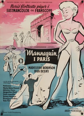Mannequins de Paris - Danish Movie Poster (thumbnail)