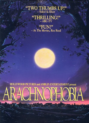 Arachnophobia - DVD movie cover (thumbnail)