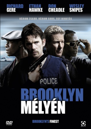 Brooklyn&#039;s Finest - Hungarian DVD movie cover (thumbnail)