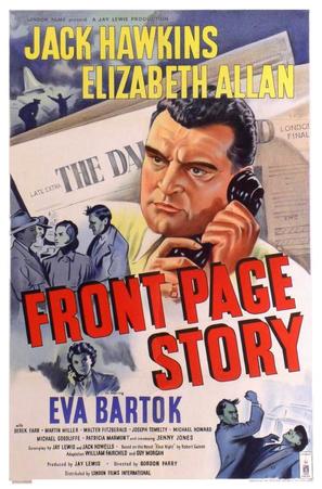 Front Page Story - British Movie Poster (thumbnail)