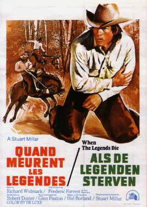When the Legends Die - Belgian Movie Poster (thumbnail)