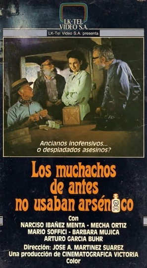 Los muchachos de antes no usaban ars&eacute;nico - Argentinian VHS movie cover (thumbnail)