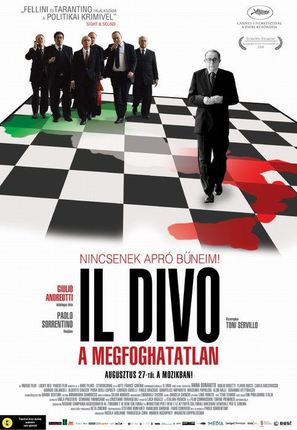 Il divo - Hungarian Movie Poster (thumbnail)