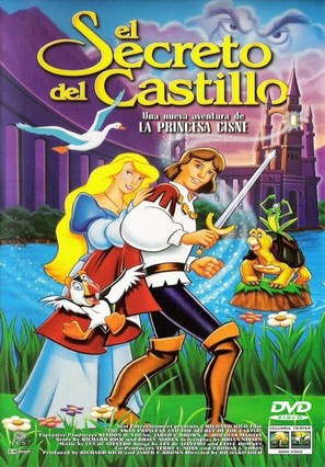 The Swan Princess: Escape from Castle Mountain - Spanish DVD movie cover (thumbnail)