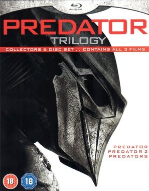 Predator - British Blu-Ray movie cover (thumbnail)